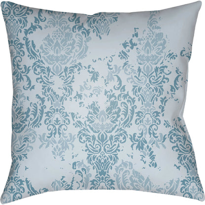 Moody Damask Pillow - 30083 by Livabliss. Made from front: 100% polyester, back: 100% polyester in a cottage & farmhouse style.
