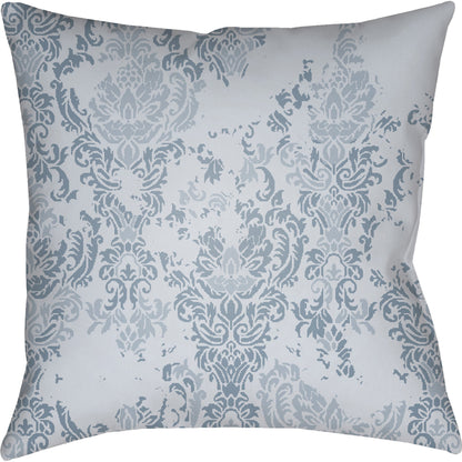 Moody Damask Pillow - 30083 by Livabliss. Made from front: 100% polyester, back: 100% polyester in a cottage & farmhouse style.
