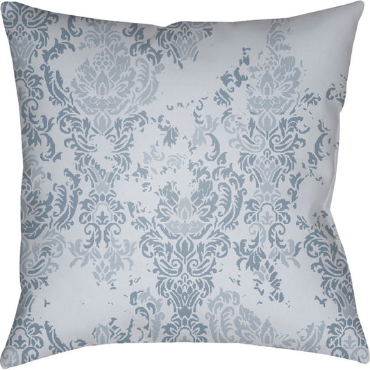 Moody Damask Pillow - 30083 by Livabliss. Made from front: 100% polyester, back: 100% polyester in a cottage & farmhouse style.