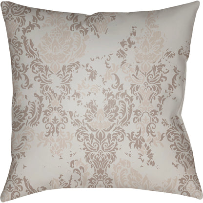 Moody Damask Pillow - 30083 by Livabliss. Made from front: 100% polyester, back: 100% polyester in a cottage & farmhouse style.