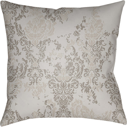 Moody Damask Pillow - 30083 by Livabliss. Made from front: 100% polyester, back: 100% polyester in a cottage & farmhouse style.