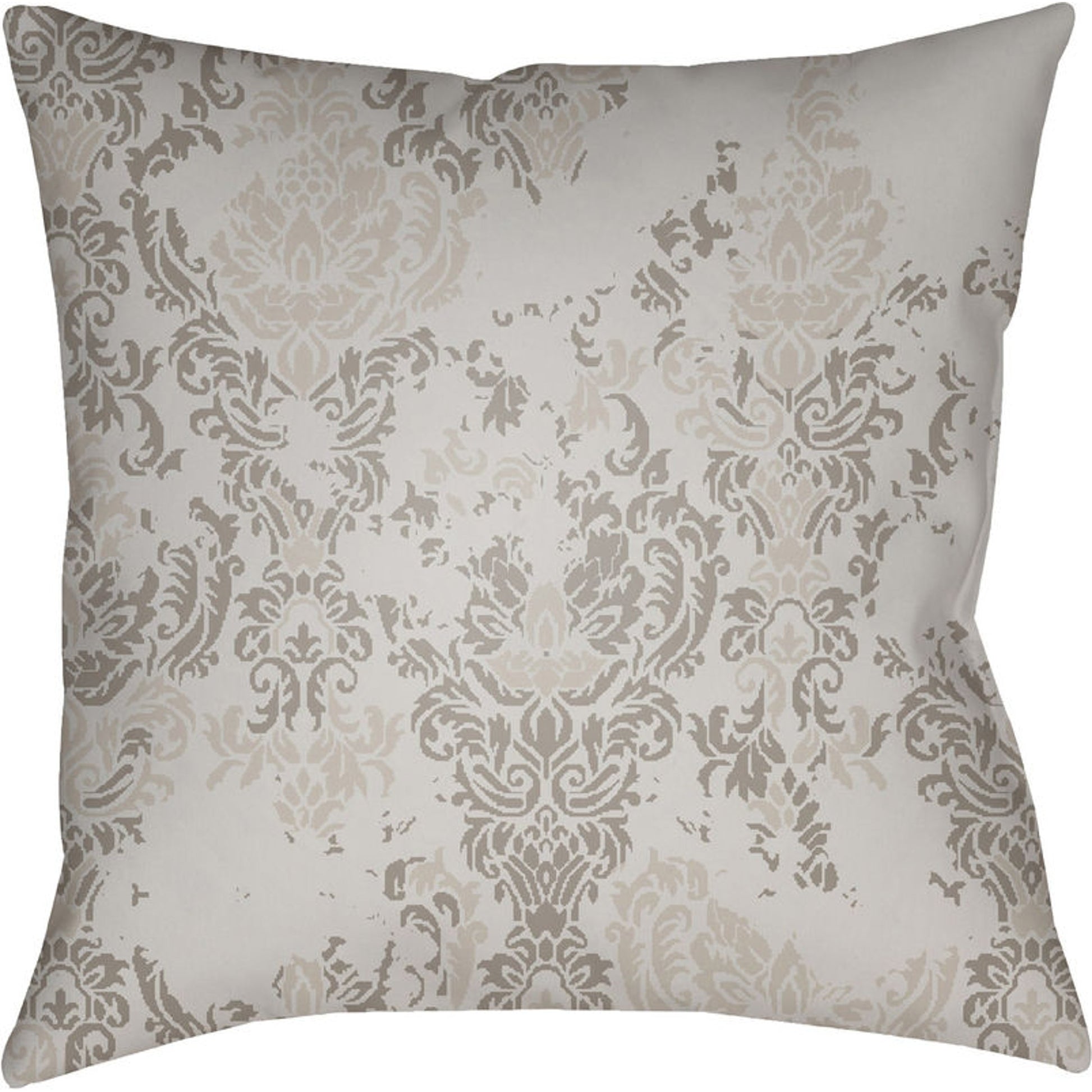 Moody Damask Pillow - 30083 by Livabliss. Made from front: 100% polyester, back: 100% polyester in a cottage & farmhouse style.