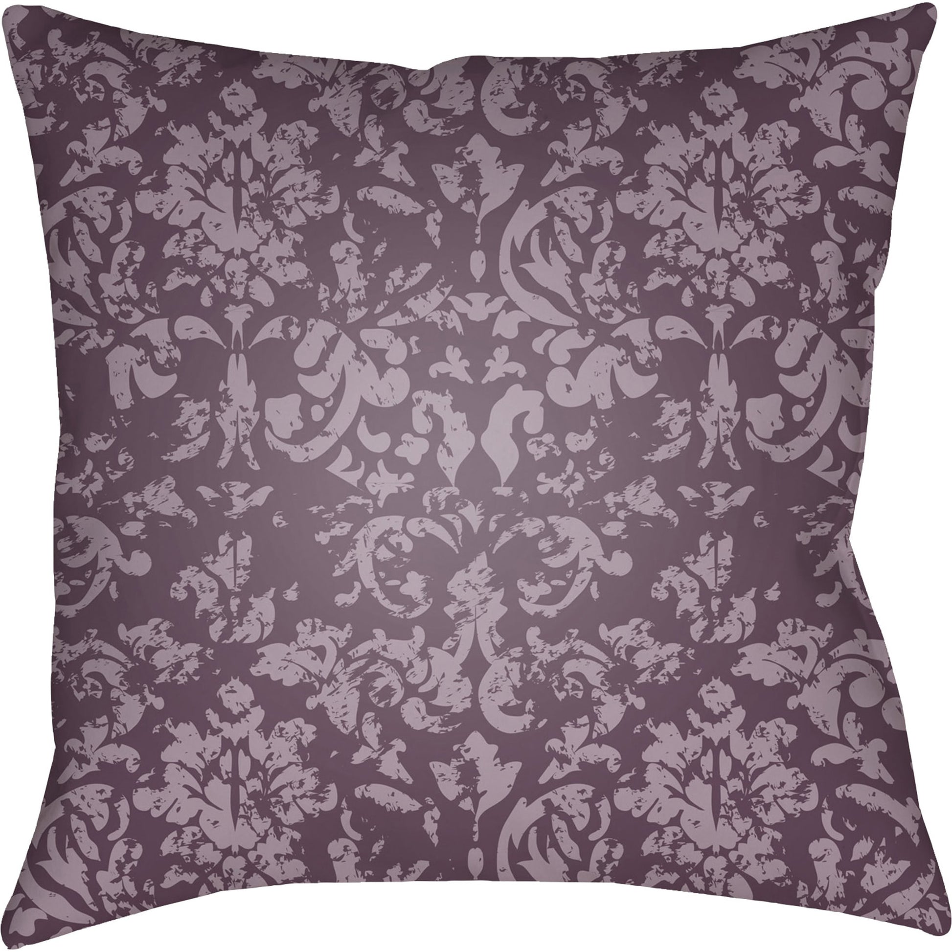 Moody Damask Pillow - 30083 by Livabliss. Made from front: 100% polyester, back: 100% polyester in a cottage & farmhouse style.
