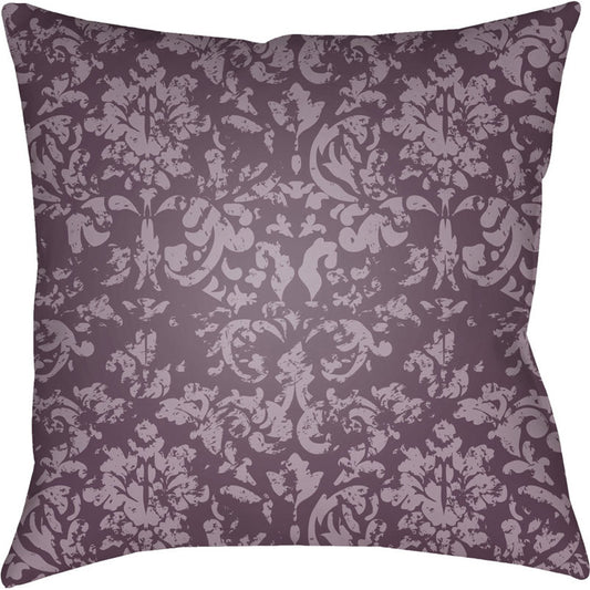 Moody Damask Pillow - 30083 by Livabliss. Made from front: 100% polyester, back: 100% polyester in a cottage & farmhouse style.