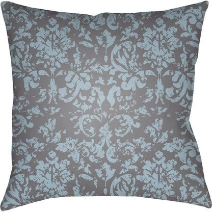 Moody Damask Pillow - 30083 by Livabliss. Made from front: 100% polyester, back: 100% polyester in a cottage & farmhouse style.