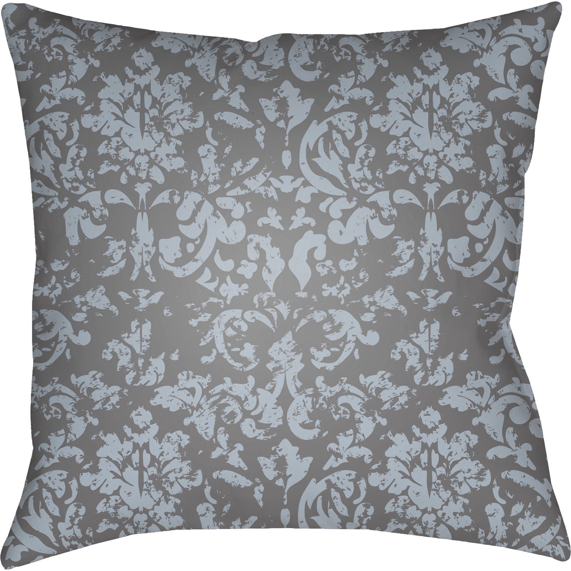 Moody Damask Pillow - 30083 by Livabliss. Made from front: 100% polyester, back: 100% polyester in a cottage & farmhouse style.