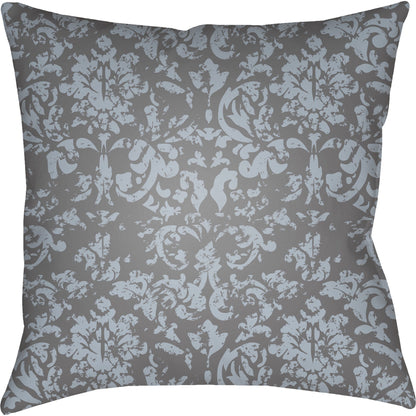 Moody Damask Pillow - 30083 by Livabliss. Made from front: 100% polyester, back: 100% polyester in a cottage & farmhouse style.