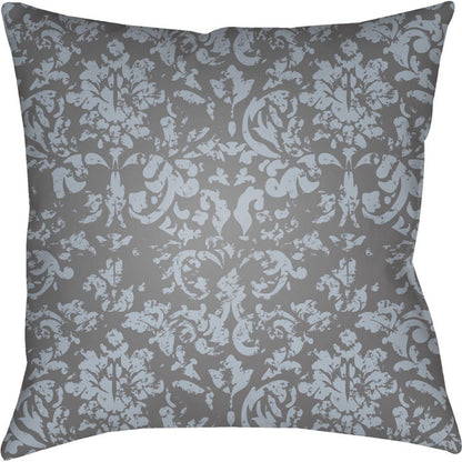Moody Damask Pillow - 30083 by Livabliss. Made from front: 100% polyester, back: 100% polyester in a cottage & farmhouse style.