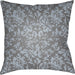 Moody Damask Pillow - 30083 by Livabliss. Made from front: 100% polyester, back: 100% polyester in a cottage & farmhouse style.