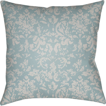 Moody Damask Pillow - 30083 by Livabliss. Made from front: 100% polyester, back: 100% polyester in a cottage & farmhouse style.