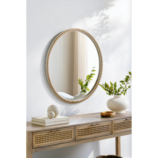 Dwarka - 529957 by Surya in frame: wood and antiqued. Made from frame: manufactured wood in a modern style.