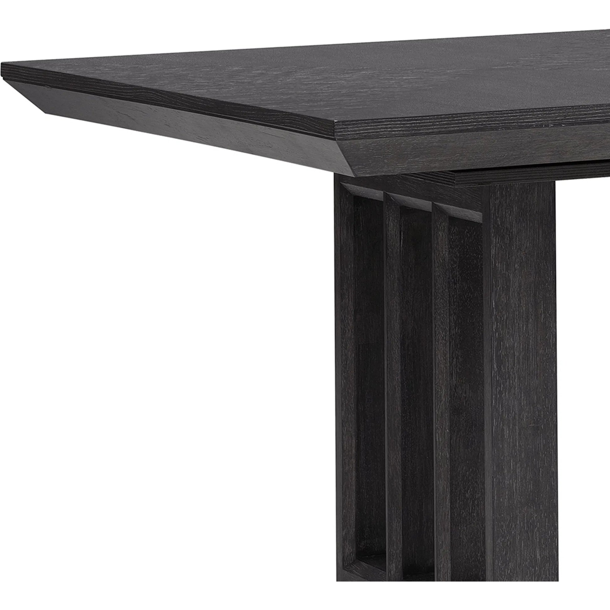 Quincy Double Pedestal Dining Table by Pulaski Furniture in molasses. Made from ash wood veneers in a traditional style.