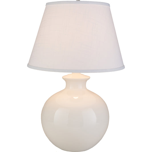 Delilah Portable Lamp by Surya in beige and glazed. Made from unique in a traditional style.