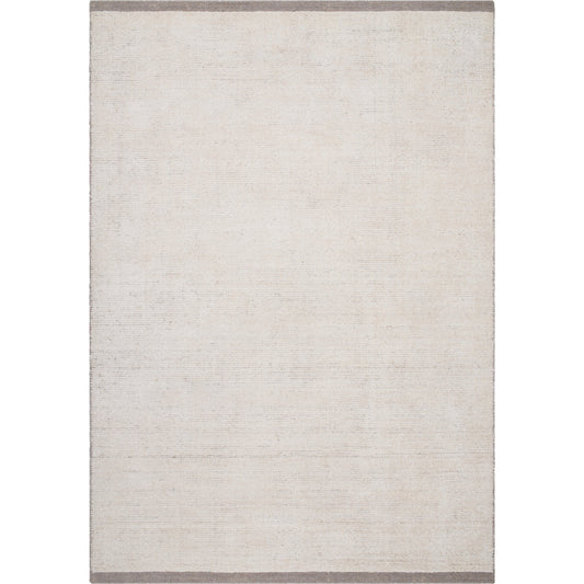 Dalia Rug - 495520 by Surya in light silver. Made from face: 70% viscose, 30% wool, warp: 100% cotton in a unique style.