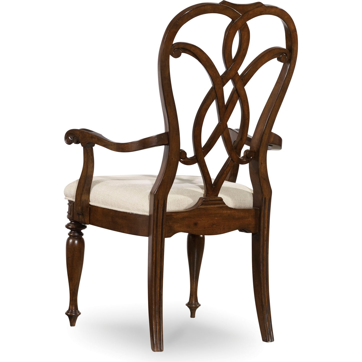 002 SI-1749118 | Additional Silo | Leesburg Splatback Arm Chair (Set of 2) by Hooker Furniture in mahogany, alabaster. Made from fabric in a traditional style.