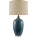 Delfora Accent Table Lamp by Livabliss. Made from ceramic, crystal, linen, polyester in a unique style.