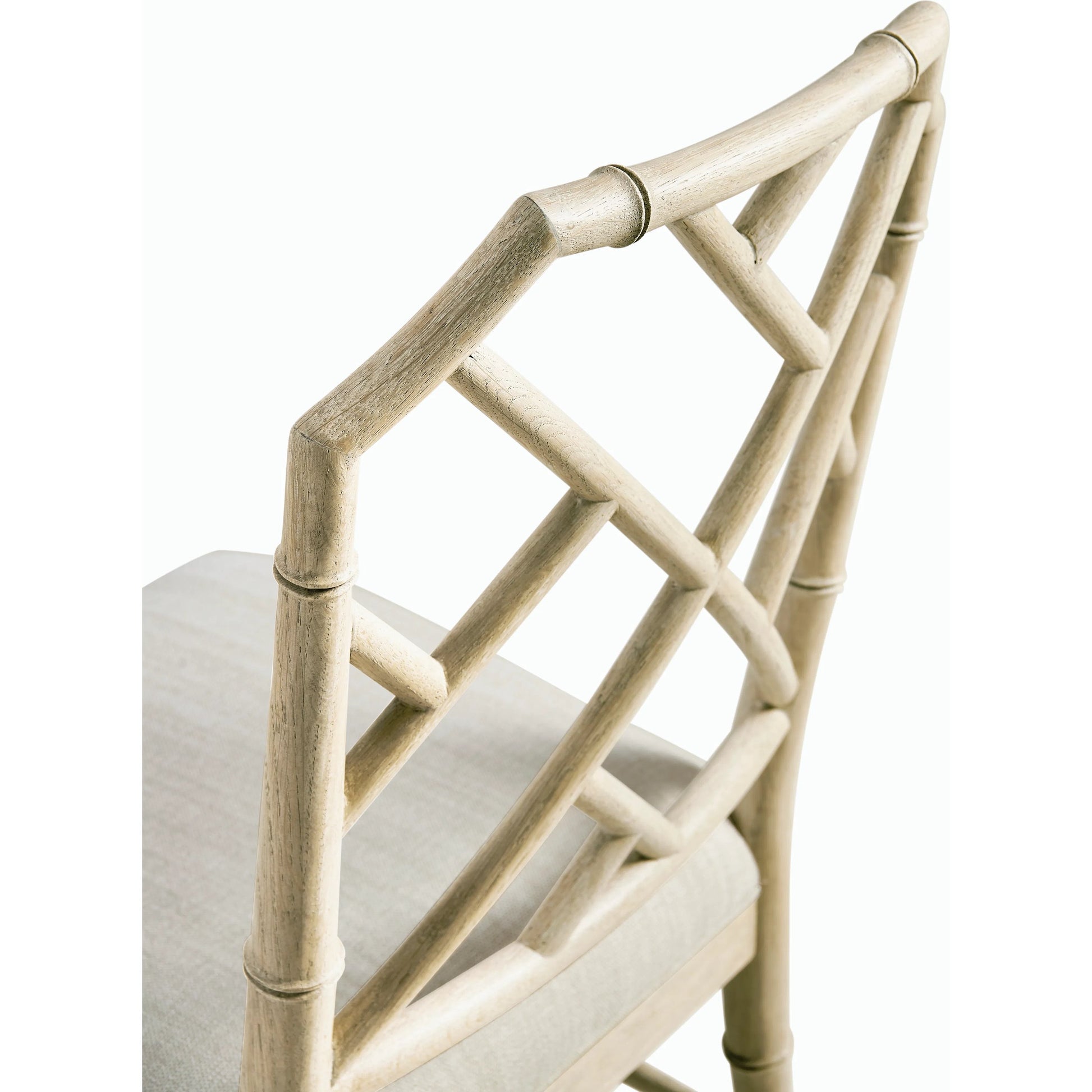 Timeless Saros Chippendale Bamboo Side Chair by Jonathan Charles. Made from unique in a modern style.