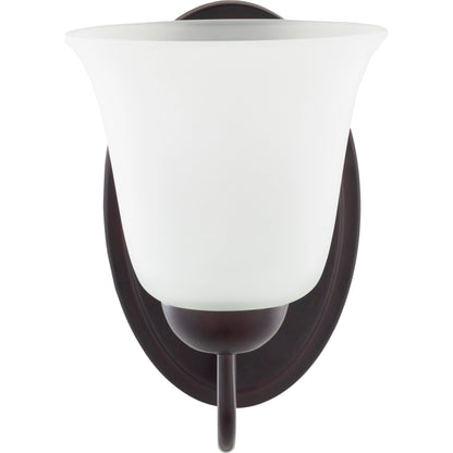 Dallas Wall Sconce - 24030 by Surya in white, metallic bronze, brown and paintedpowder coatedfrosted. Made from glass, metal in a traditional style.