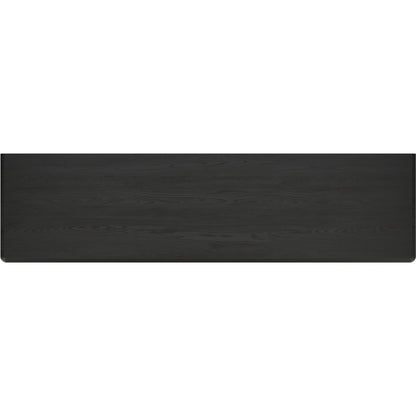 Atrium Credenza by A.R.T. Furniture in hand rubbed black, undertones of brown. Made from unique in a traditional style.