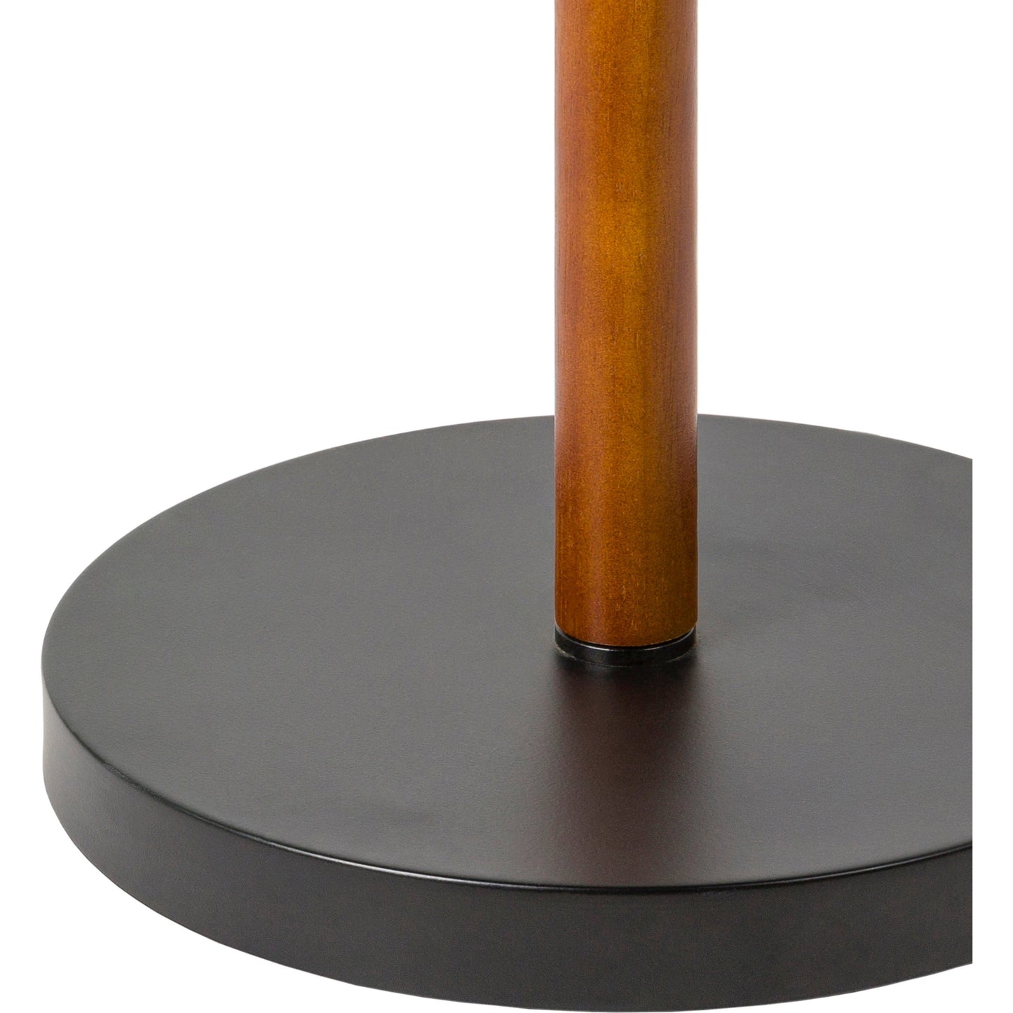 002 SI-1922324 | Additional Silo | Dame - 32533 by Livabliss in body: tan, base: black, shade (outside): beige, shade (inside): white, finial: tan, cord: black and hand paintedwood finishwood finish. Made from shade (outside): linen, shade (inside): polyes