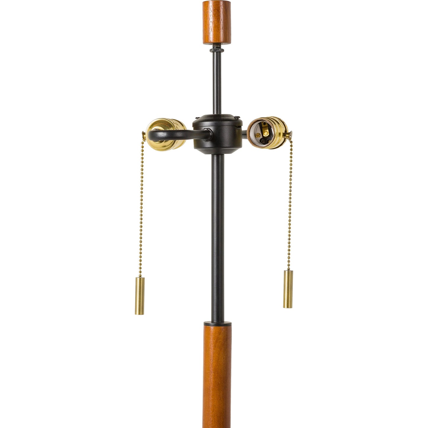 003 SI-1922325 | Additional Silo | Dame - 32534 by Livabliss in body: tan, base: black, shade (outside): beige, shade (inside): white, finial: tan, cord: black and hand paintedwood finishwood finish. Made from shade (outside): linen, shade (inside): polyes