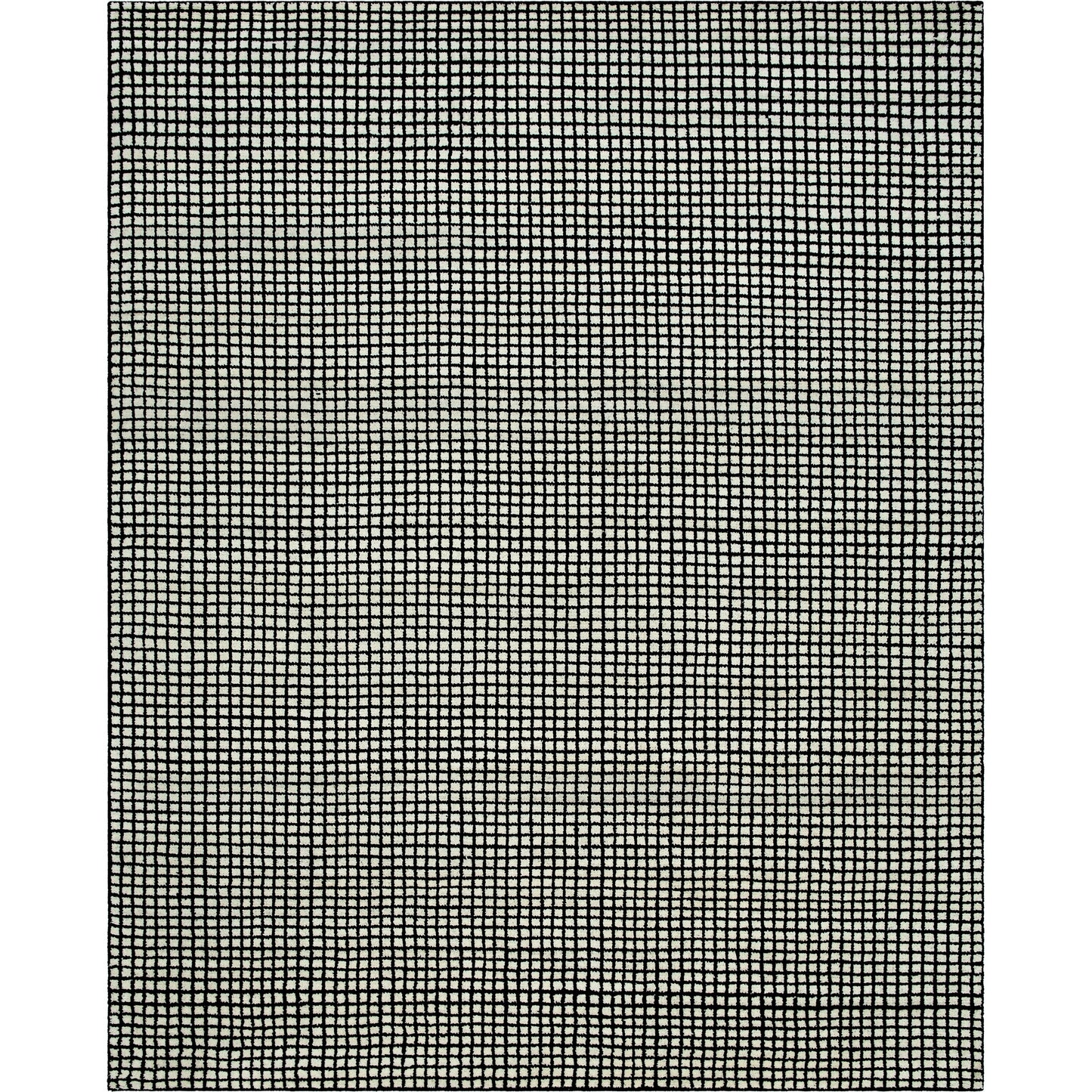 000 SI-2050664,SI-2050665,SI-2050667,SI-2050668 | Primary Silo | Damier DMI-2300 Rug by Surya in cream, black. Made from face: 100% wool, warp: 100% cotton in a unique style.