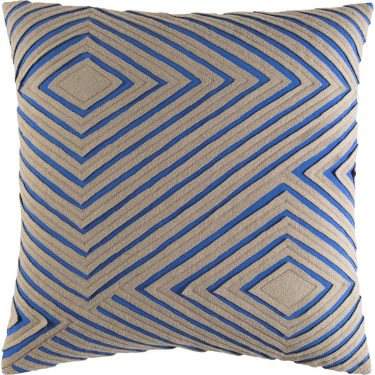 Denmark Pillow - 7216 by Surya. Made from 100% cotton in a modern style.