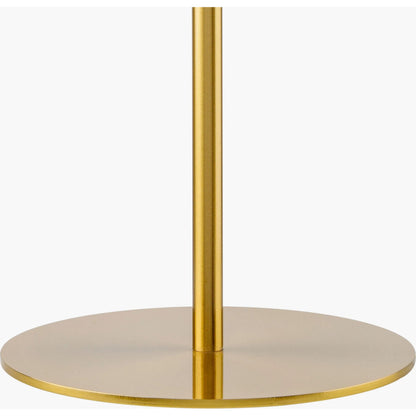 Damita Table Lamp- 528944 by Livabliss in body: gold, base: gold, shade: white, cord: translucent and platedplated. Made from iron, linen in a modern style.