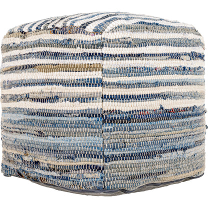 Denim - 32283 by Livabliss in navy, bright blue, white. Made from 100% cotton, 100% polybeads in a cottage & farmhouse style.