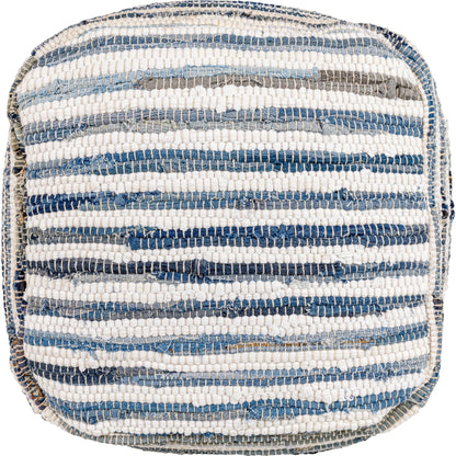 Denim - 32283 by Livabliss in navy, bright blue, white. Made from 100% cotton, 100% polybeads in a cottage & farmhouse style.