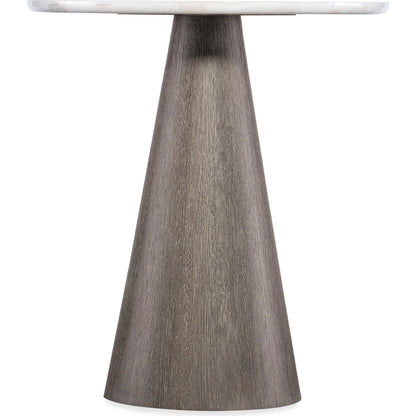 Modern Mood Round Accent Table by Hooker Furniture. Made from marble, resin in a modern style.