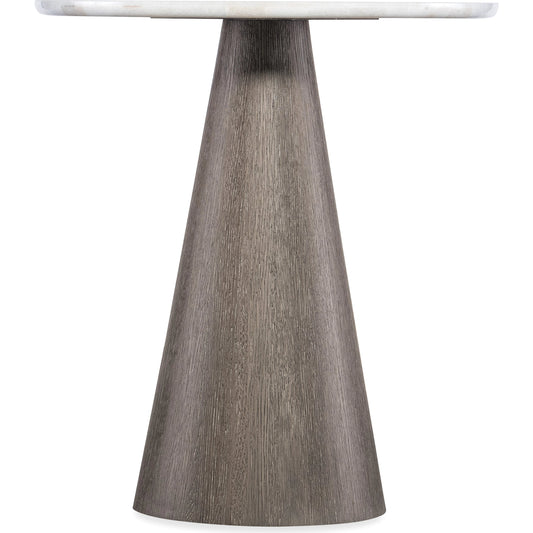 Modern Mood Round Accent Table by Hooker Furniture. Made from marble, resin in a modern style.