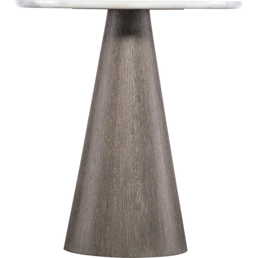 Modern Mood Round Accent Table by Hooker Furniture. Made from marble, resin in a modern style.