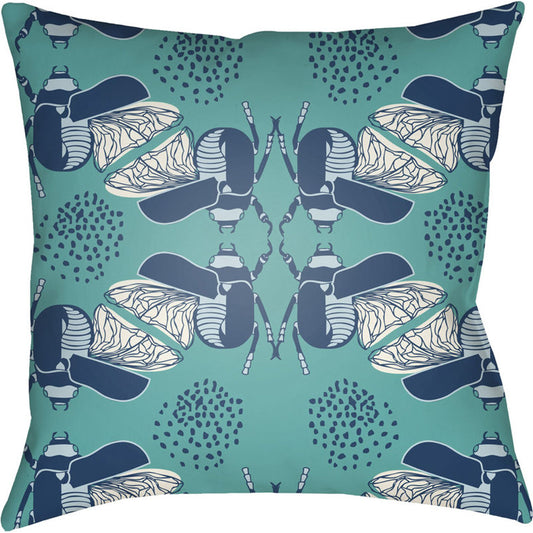 Doodle Pillow - 20024 by Livabliss. Made from front: 100% polyester, back: 100% polyester in a modern style.
