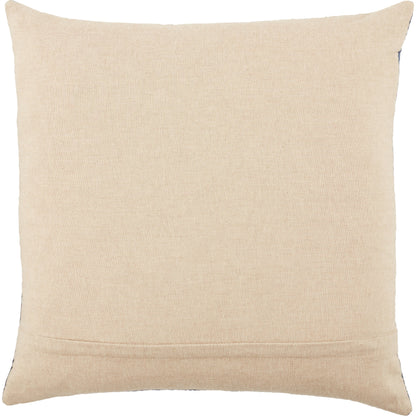 Deco by Nikki Chu DOC01 Pillow by Jaipur Living in ivory, gold. Made from 100% cotton in a modern style.