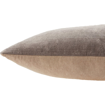 Deco by Nikki Chu DOC01 Pillow by Jaipur Living in ivory, gold. Made from 100% cotton in a modern style.