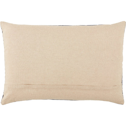 Deco by Nikki Chu DOC01 Pillow by Jaipur Living in ivory, gold. Made from 100% cotton in a modern style.