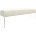 Tribecca Bench by Pasargad Home. Made from acrylic, velvet in a modern style.