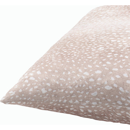 Doe Pillow - 28710 by Surya in tan, cream. Made from 100% polyester in a unique style.
