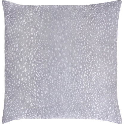 Doe Pillow - 23491 by Surya in light gray, cream. Made from 100% polyester in a unique style.
