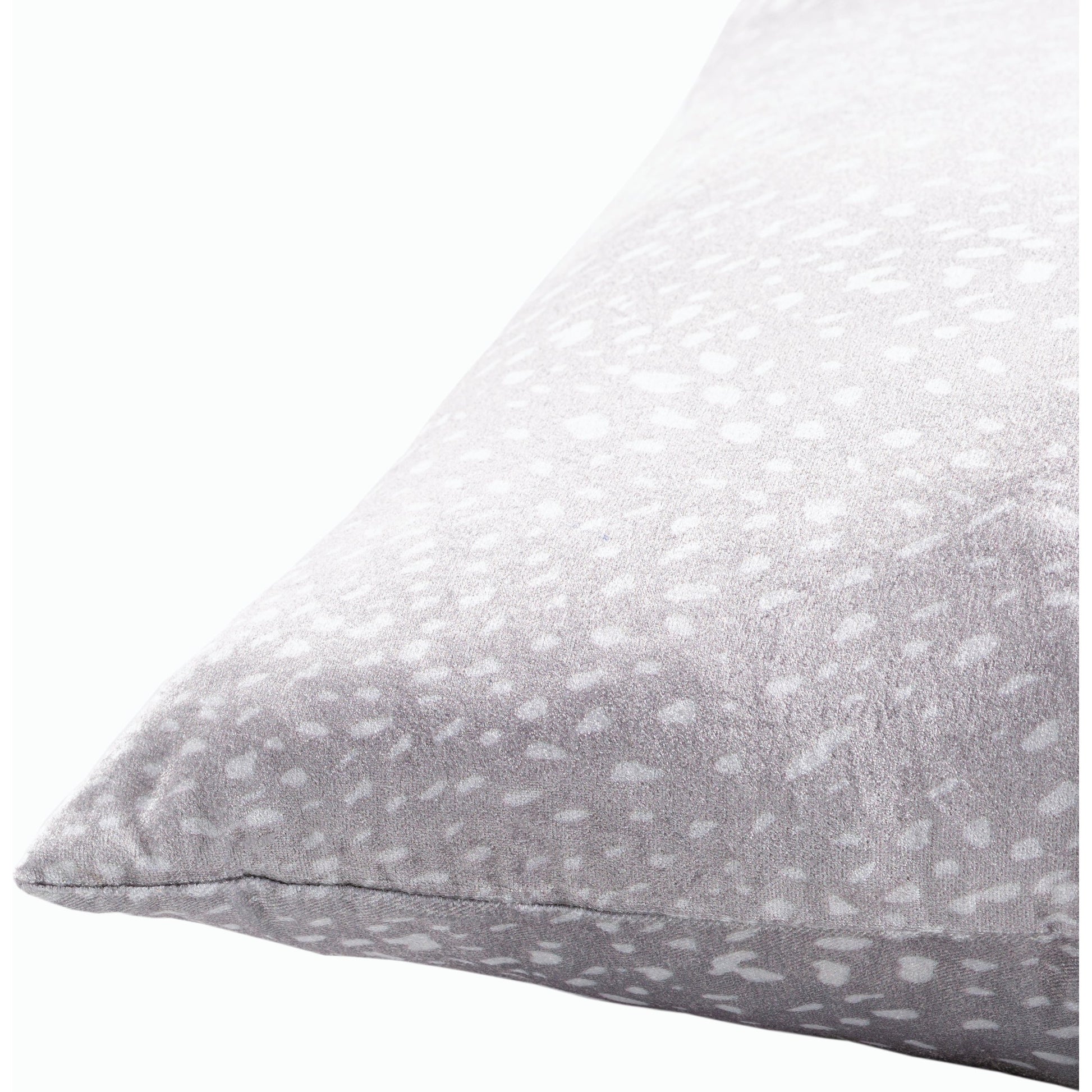 Doe Pillow - 23491 by Surya in light gray, cream. Made from 100% polyester in a unique style.