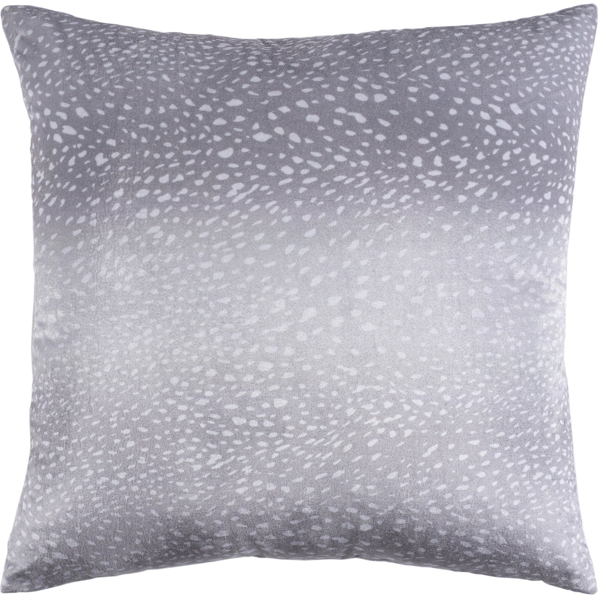Doe Pillow - 23491 by Surya in light gray, cream. Made from 100% polyester in a unique style.