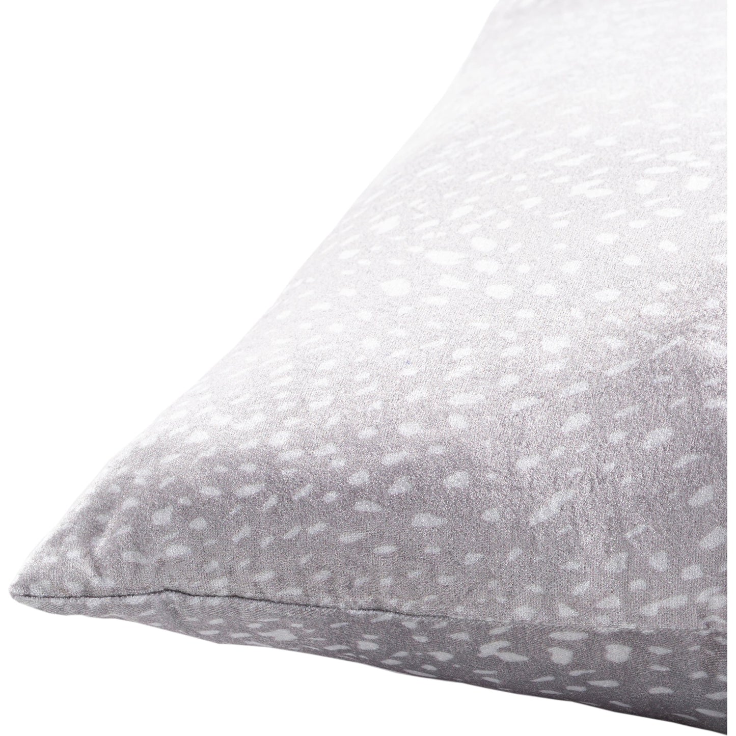 003 SI-1880529,SI-1880530,SI-1880532 | Closeup | Doe Pillow - 23491 by Surya in light gray, cream. Made from 100% polyester in a unique style.