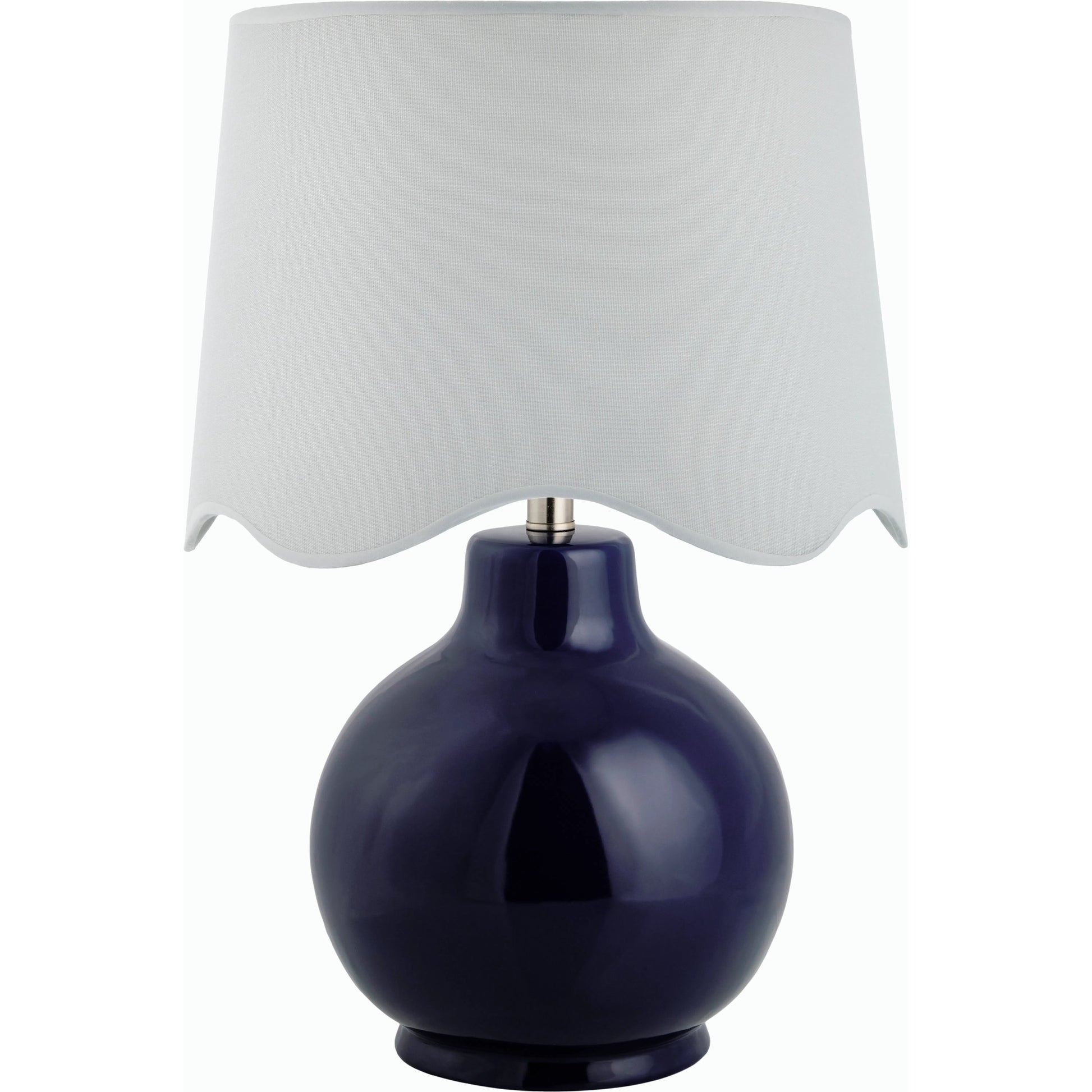 Doheny Table Lamp III by Livabliss in high gloss. Made from ceramic, rattan, metal in a modern style.