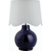 Doheny Table Lamp III by Livabliss in high gloss. Made from ceramic, rattan, metal in a modern style.