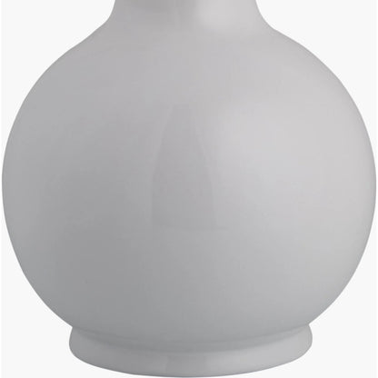 Doheny Table Lamp III by Livabliss in high gloss. Made from ceramic, rattan, metal in a modern style.