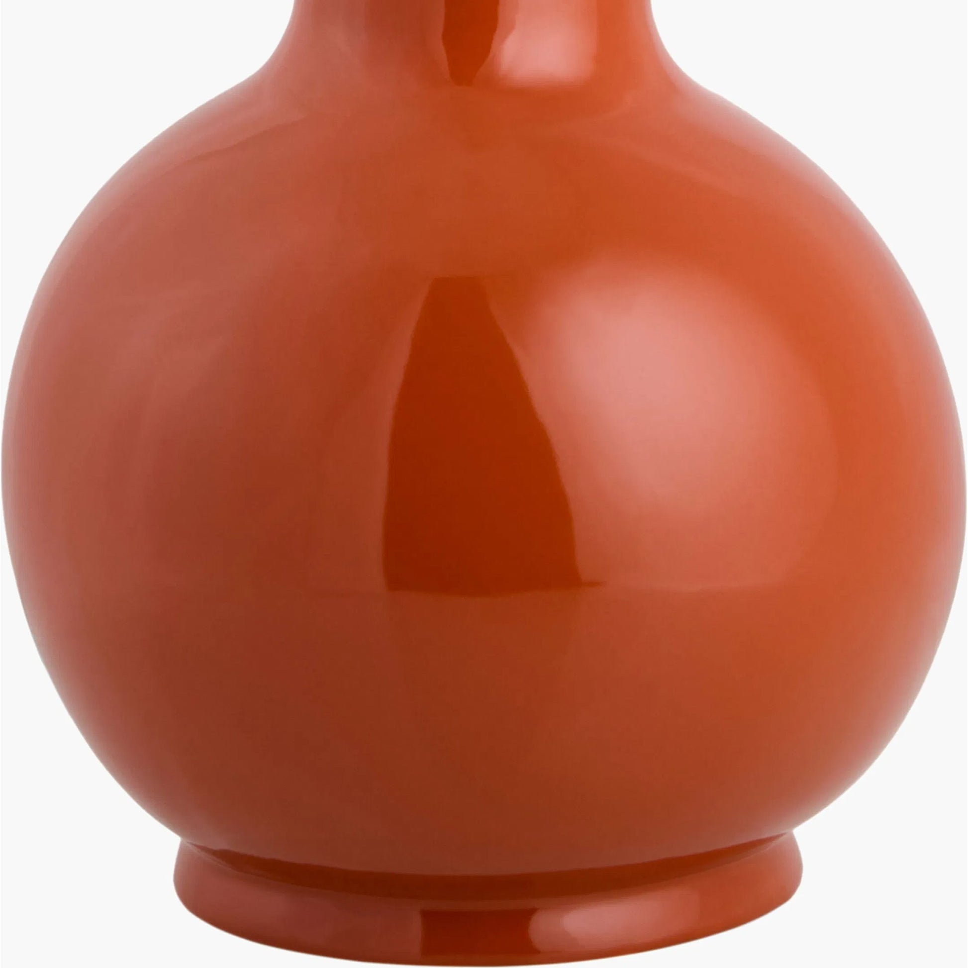 Doheny Table Lamp III by Livabliss in high gloss. Made from ceramic, rattan, metal in a modern style.