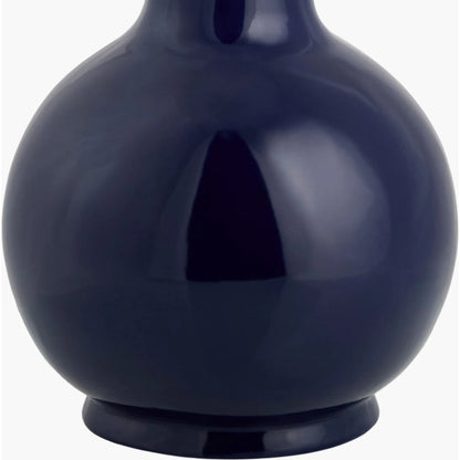Doheny Table Lamp I by Livabliss in high gloss. Made from ceramic, rattan, metal in a cottage & farmhouse style.