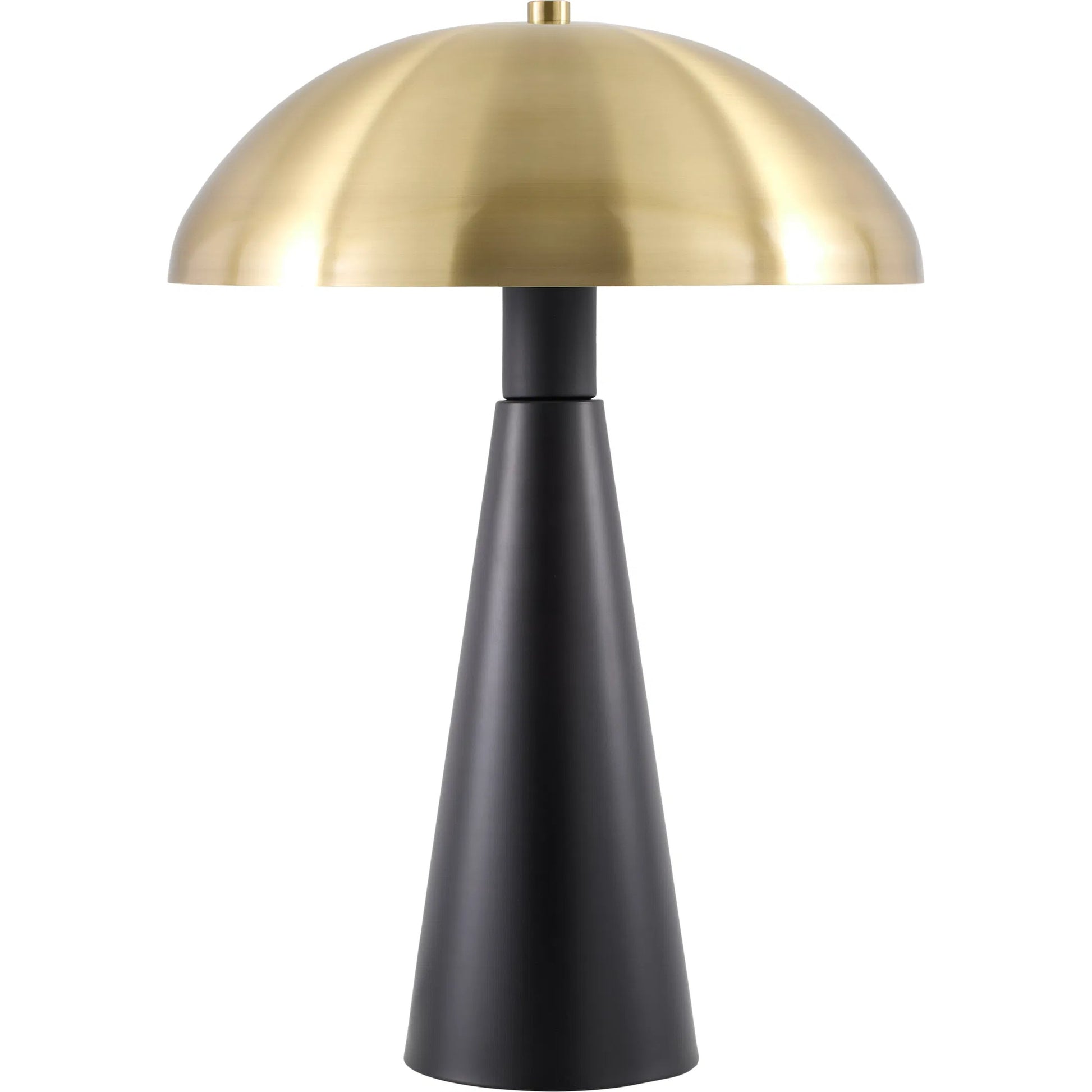 Domea Accent Table Lamp by Surya in black and hand painted. Made from iron, metal in a modern style.
