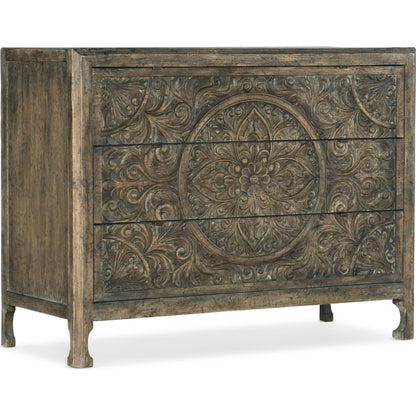 La Grange Lockhart Three-Drawer Accent Chest by Hooker Furniture. Made from unique in a cottage & farmhouse style.